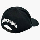 Palm Angels Back Logo Cap Black/Black