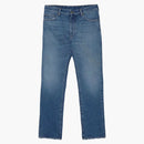 Palm Angels Bandana Straight Fit Jeans Blue