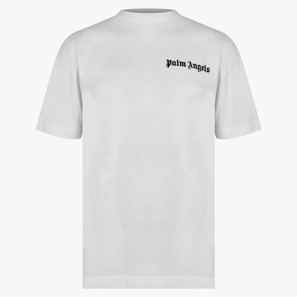 Tričko Palm Angels Basic Logo White