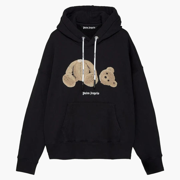 Palm Angels Bear Hoodie Black Multi