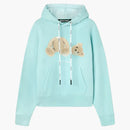 Palm Angels Bear Hoodie Light Blue/Brown