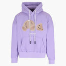 Palm Angels Bear Hoodie Lilac Purple