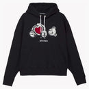 Palm Angels Bear in Love Hoodie Black