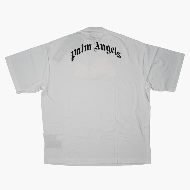 Palm Angels Bear Logo T-Shirt White Rückseite