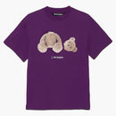 Palm Angels Bear Print T-shirt Purple