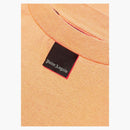 Palm Angels Logón del logotipo Camiseta de gran tamaño Naranja Fluo Negro
