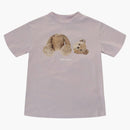Palm Angels Broken Bear T-shirt Lilac/brown