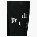 Palmové andělé zlomené logo kalhoty černé/bílé