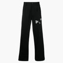 Palmové andělé zlomené logo kalhoty černé/bílé