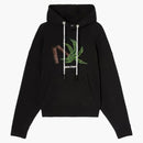 Palm Angels Broken Palm Hoodie Black/Green