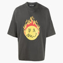 Palm Angels Burning Head T-shirt Black