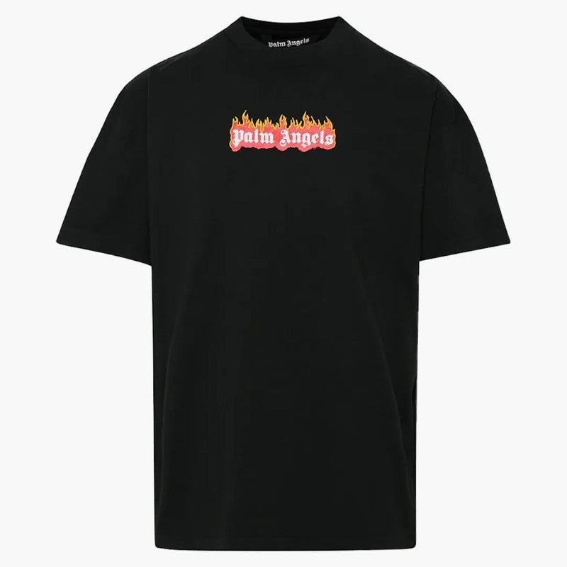Palm Angels Burning Logo tričko černé/multi