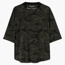 Palm Angels Camo Classic Logo Over T-Shirt Military/Black