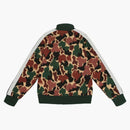 Palm Angels Camouflage Print Track Jacket Military Beige