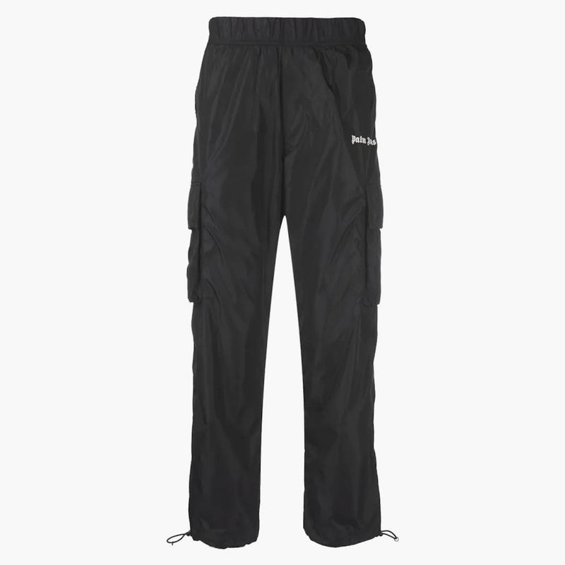 Palm Angels Cargo Track Pants Black/White