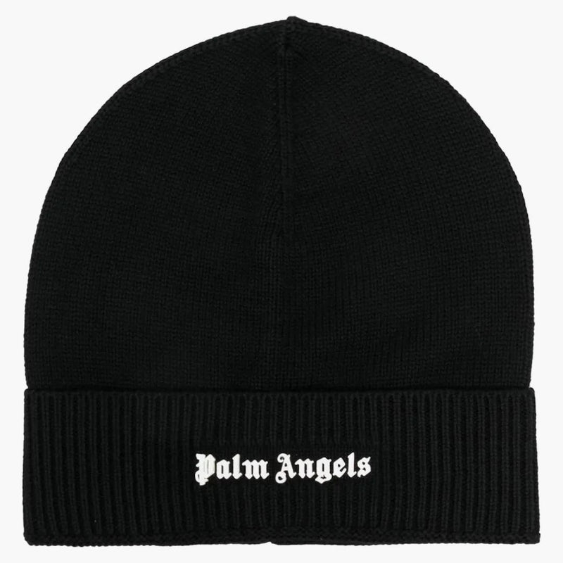 Palm Angels Classic Logo Beanie Black