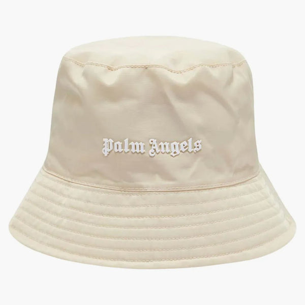 Logo Palm Angels Classic má béžovou/bílou