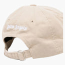Palm Angels Classic Logo Cap Beige/white