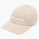Palm Angels Classic Logo Cap Beige/white