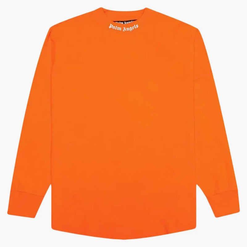 Palm Angels Classic Logo Over Long-sleeve T-shirt Orange