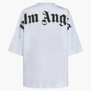 Palm Angels Classic Logo Over S/s T-shirt White/black