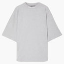 Palm Angels Classic Logo Over T-shirt 0801 Melange Grey/white