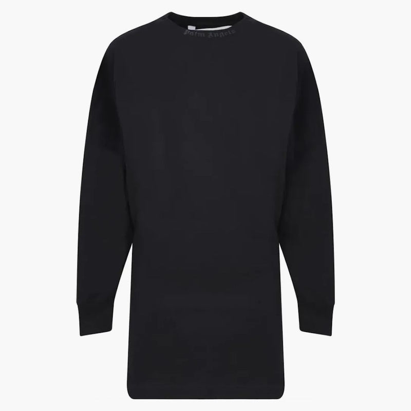 Palm Angels Logo classico su Tee Dress Black/White