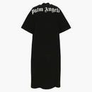 Palm Angels Classic Logo Over Tee Dress Black/white
