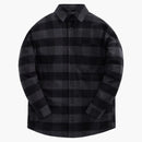 Palm Angels Classic Logo Overshirt Black/Gray/White