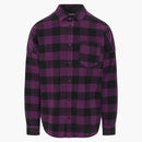 Palm Angels Classic Logo Oschirt Fiaple/White