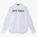 Klasická logo košile Palm Angels White