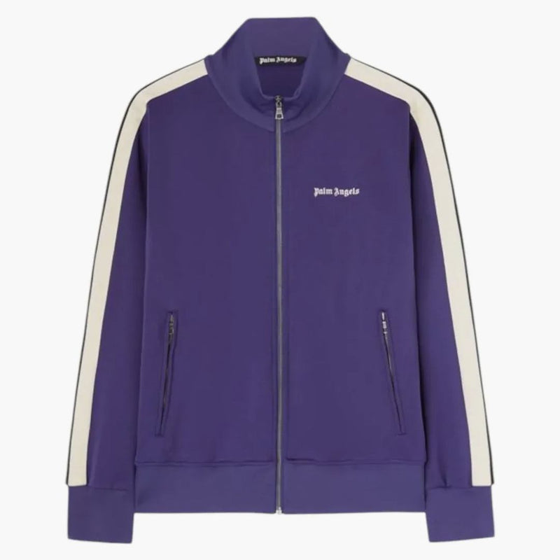 Palm Angels Classic Logo Track Jacket Navy Blue