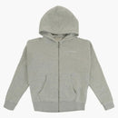 Palm Angels Classic Overlogo Zip-up Hoodie Melange