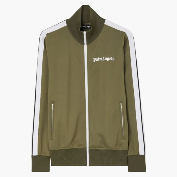 Palm Angels Classic Track Jacket 5601 Vojenská/bílá