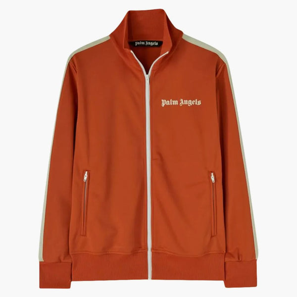 Palm Angels Classic Track Jacket Brick Red/Off White
