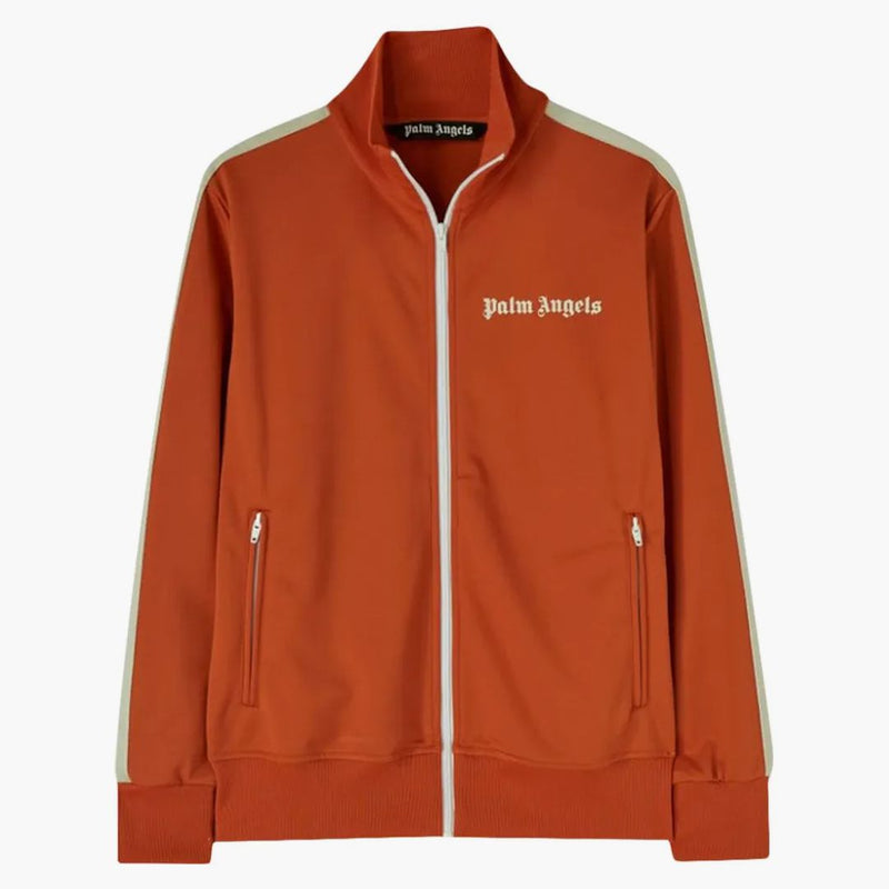Palm Angels Classic Track Jacket Brick Red/Off White