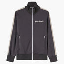 Palm Angels Classic Track Jacket Dark Gray/Off White