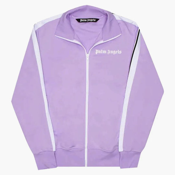 Palm Angels Classic Track Jacket Lilac/White
