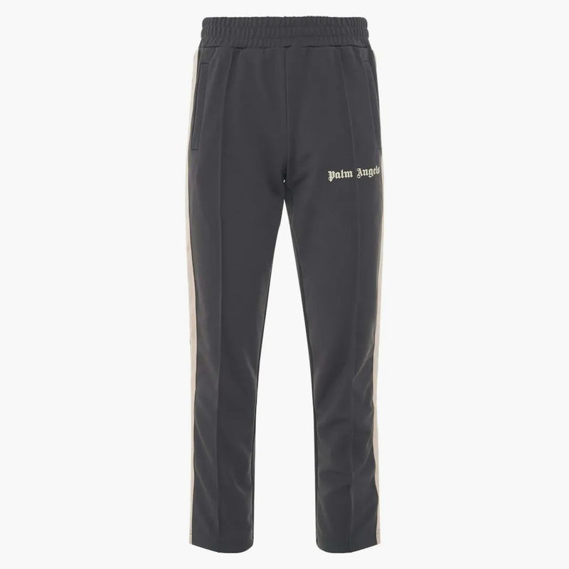 Palm Angels Classic Track Pants tmavě šedá/off bílá
