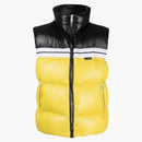 Palm Angels Classic Track Puffed Vest Vest Black/Yellow