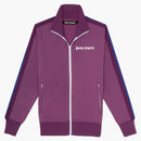 Palm Angels College Track Jacket Grape/white
