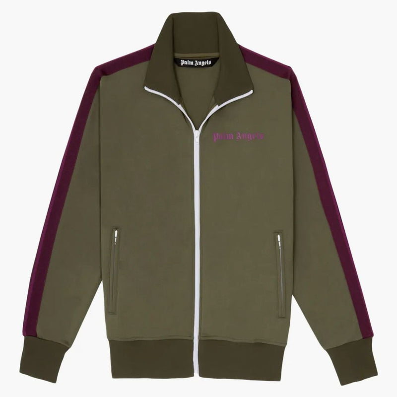 Palm Angels College Track Jacket vojenské/fialové