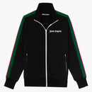 Palm Angels College Zip Up Track Jacket Black/Green