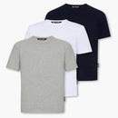Palm Angels Crewneck 3-pack T-shirt Navy/grey/white