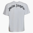 Palm Angels Croco Graphic Tee White