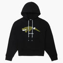 Palm Angels Crocodile Hoodie Black