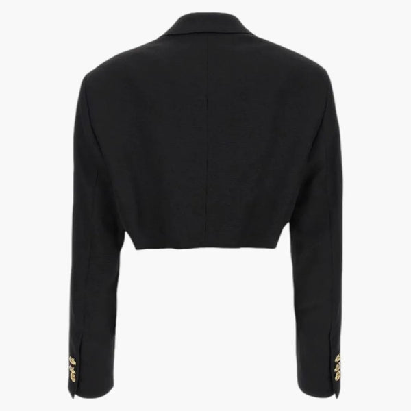 Palm Angels oříznutý přítel Blazer Black