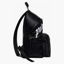 Palm Angels Curved Logo Backpack Black