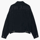 Palm Angels Curved Logo Jacket svart