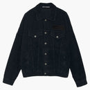 Palm Angels Curved Logo Jacket svart